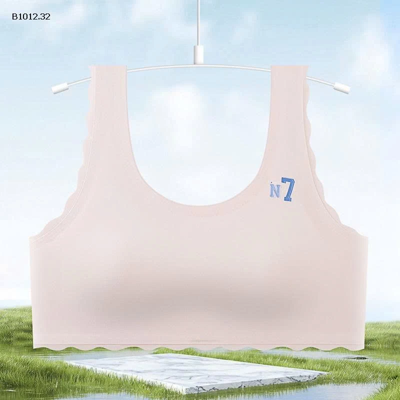 SET 3 ÁO BRA LÁ KÈM MÚT CHỐNG LỘ CHO BÉ GÁI-sỉ 110k/set 3c mix màu