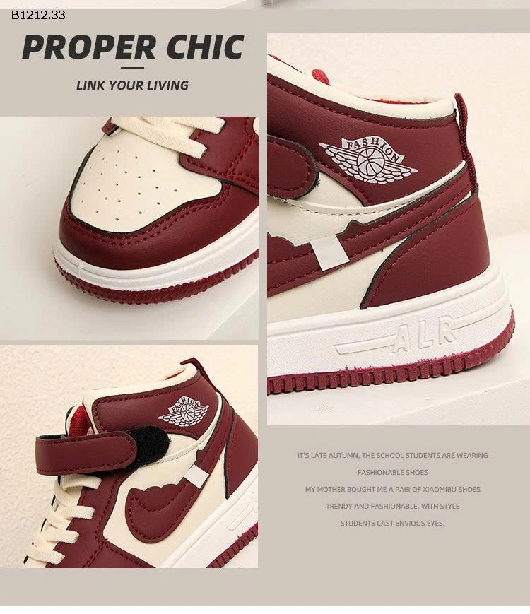 GIÀY THỂ THAO CAO CỔ BÉ-sỉ 140k