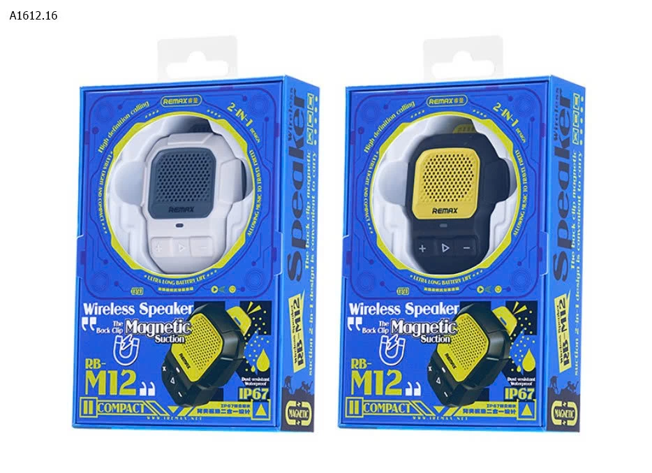 LOA MINI REMAX RB-M12 – NHỎ MÀ CÓ VÕ - sỉ 323k