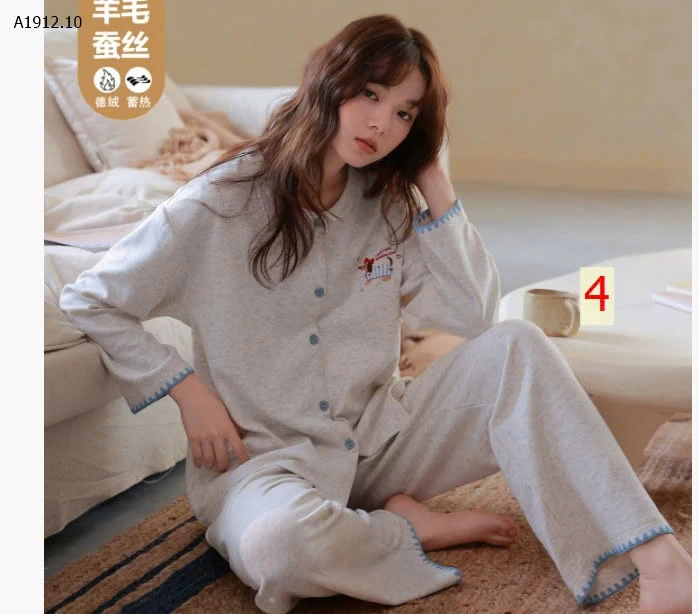 Bộ đồ ngủ mùa thu đông dành cho nữ- sỉ giá 250k