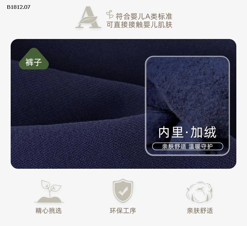 BỘ NỈ HÌNH CÚN CHO BÉ- sỉ 296k