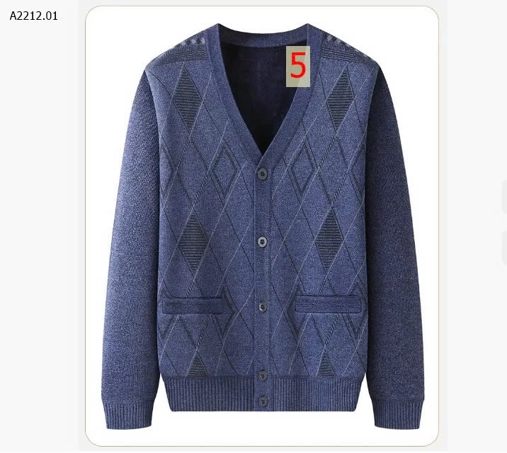CARDIGAN LEN TRUNG NIÊN - Giá sỉ - áo thường : 160k - áo lót nỉ lông : 200k