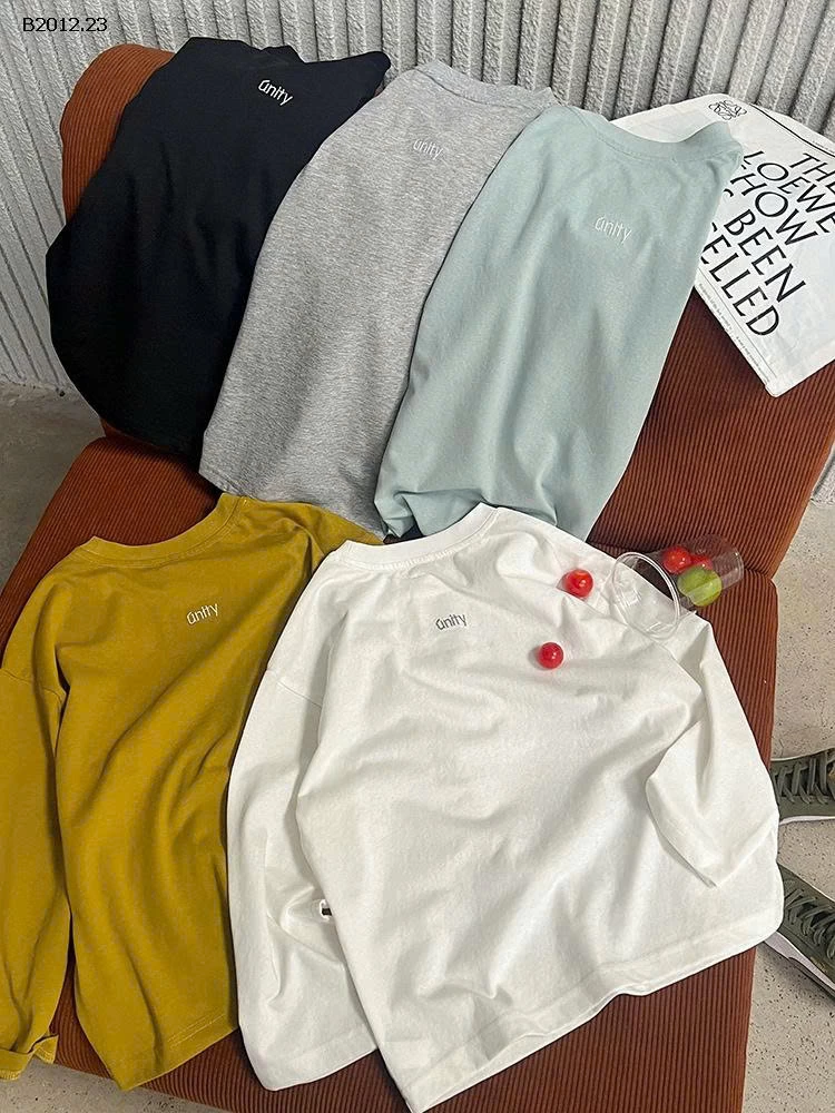 ÁO THUN TRƠN CỔ TRÒN AMBB- Giá sỉ  90-150: 129k/c  sz 160: 139k/c  sz 170: 149k/c  