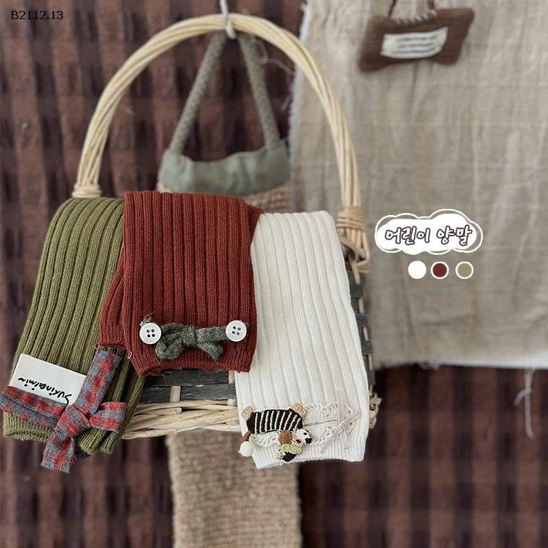 TẤT CAO CỔ CHO BÉ - sỉ 80k/set 2c chọn màu