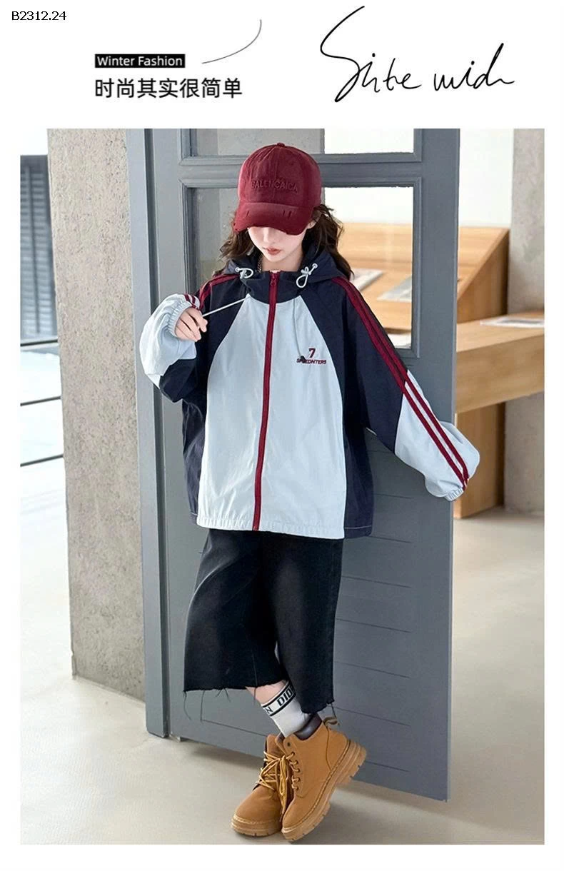 ÁO KHOÁC PHỐI MÀU SZ ĐẠI-Giá sỉ 265k