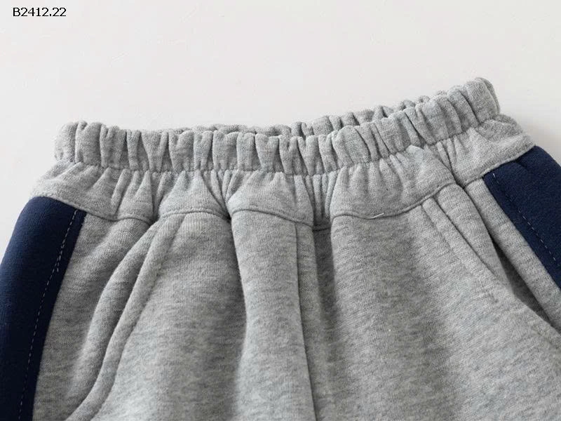 Quần thể thao dày dặn cho bé trai  WAPYPY-Giá sỉ 133k