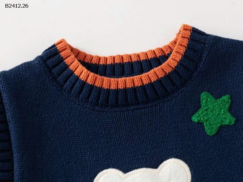 Áo gile len cho bé nhà  WAPYPY-Giá sỉ 143k