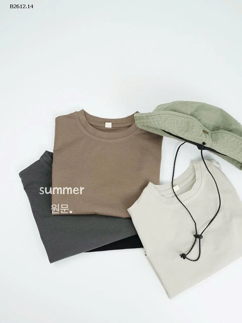 ÁO THUN CỔ TRÒN GIKVKING-Giá sỉ 118k