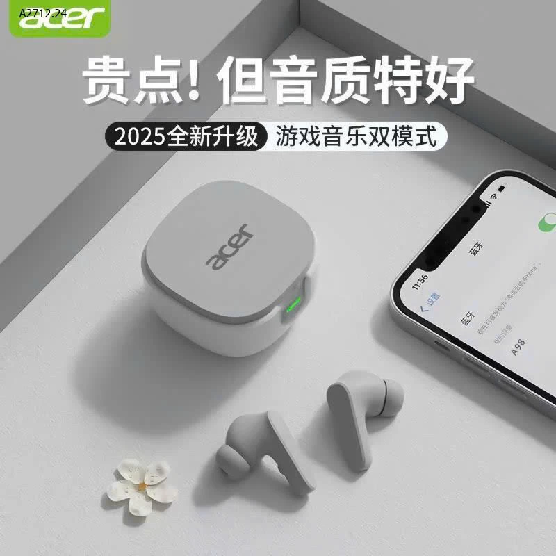Tai nghe acer bluetooth 5.4 sỉ 180k