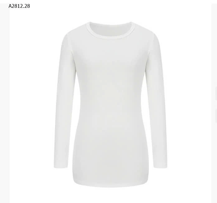 Áo dệt kim dài tay cổ tròn gợi cảm dành cho nữ-Giá sỉ 129k