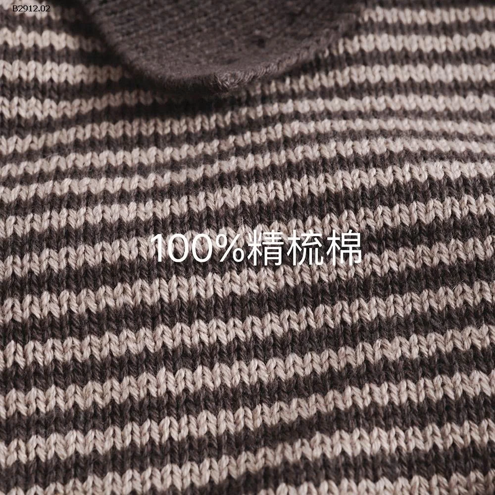 ÁO POLO LEN KẺ MTINY QUEEN-Giá sỉ 183k