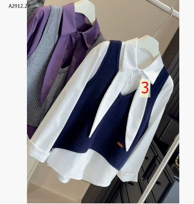 SƠ MI KÈM GILE LEN ANNA   sỉ 229k