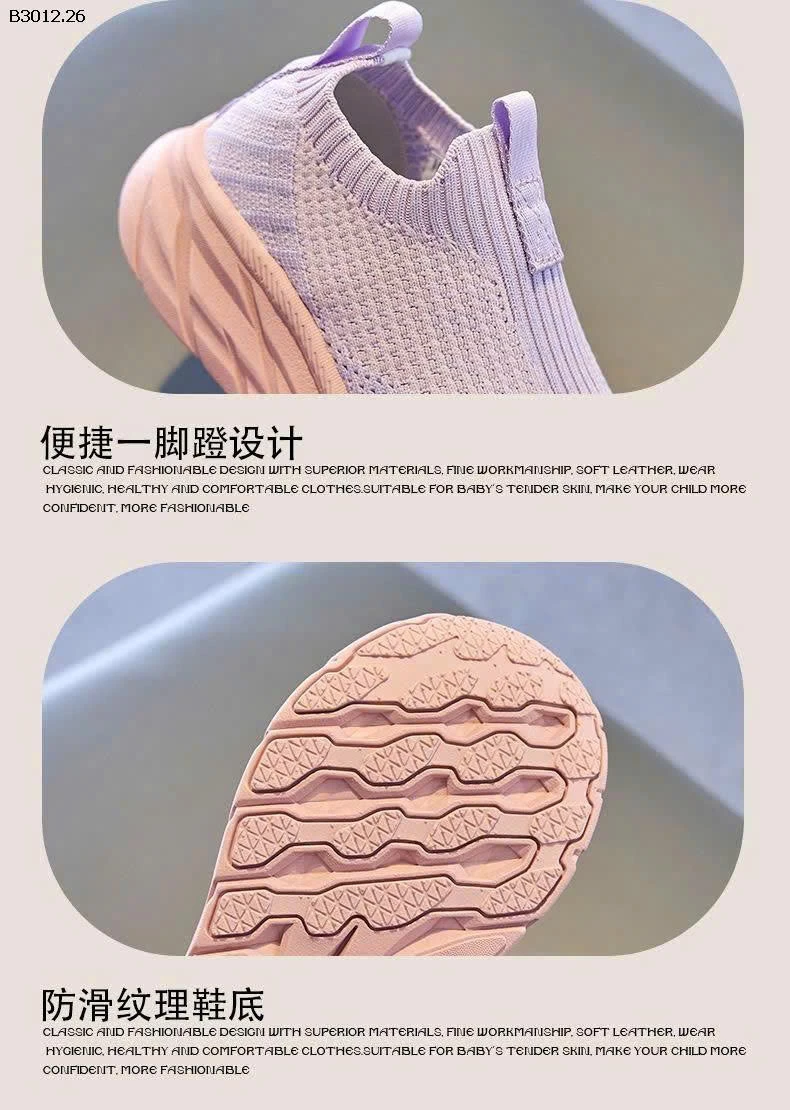 GIÀY THỂ THAO LƯỚI LEN CHUN MIFFY – MẪU MỚI 2025  - sỉ 165k