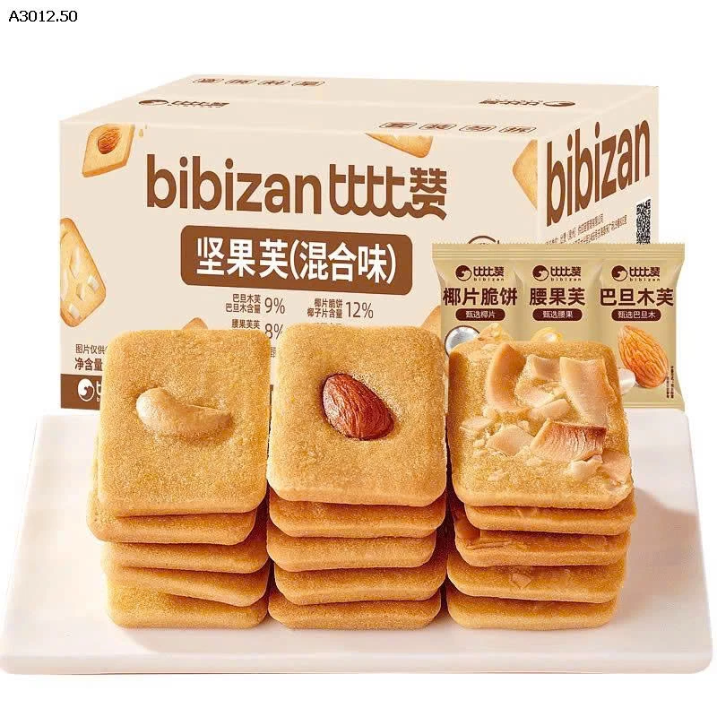 57 goi BÁNH BIBIZAN MIX HẠT- sỉ 105k/set