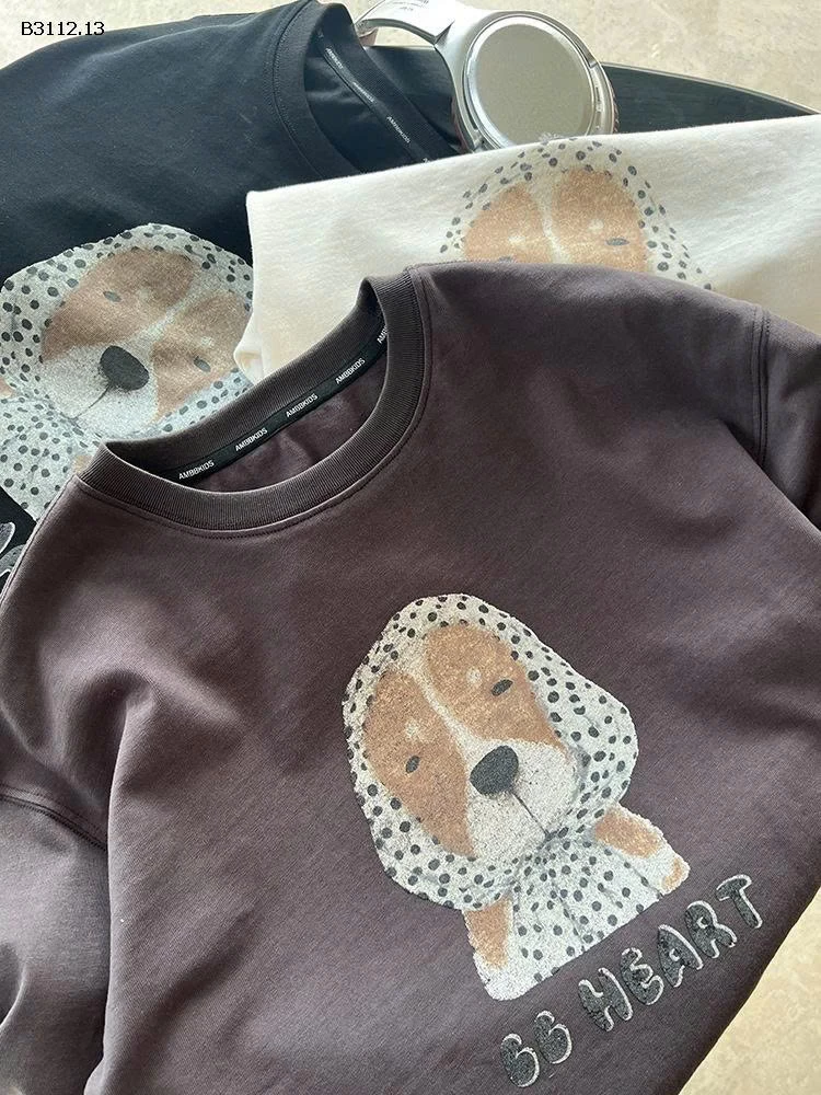 Áo thun hình hoạt hình dễ thương dài tay Elmo Baby Kids AMBB-Giá sỉ  sz 90-150 : 138k Sz 160 : 150k Sz 170 : 163k