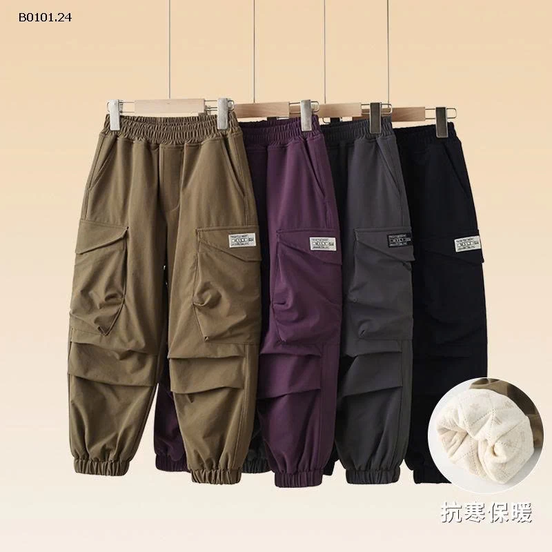 QUẦN TÚI HỘP TRẺ EM NHÀ MILIKIDS- Giá sỉ sz 120-130: 270k sz 140-170: 320k