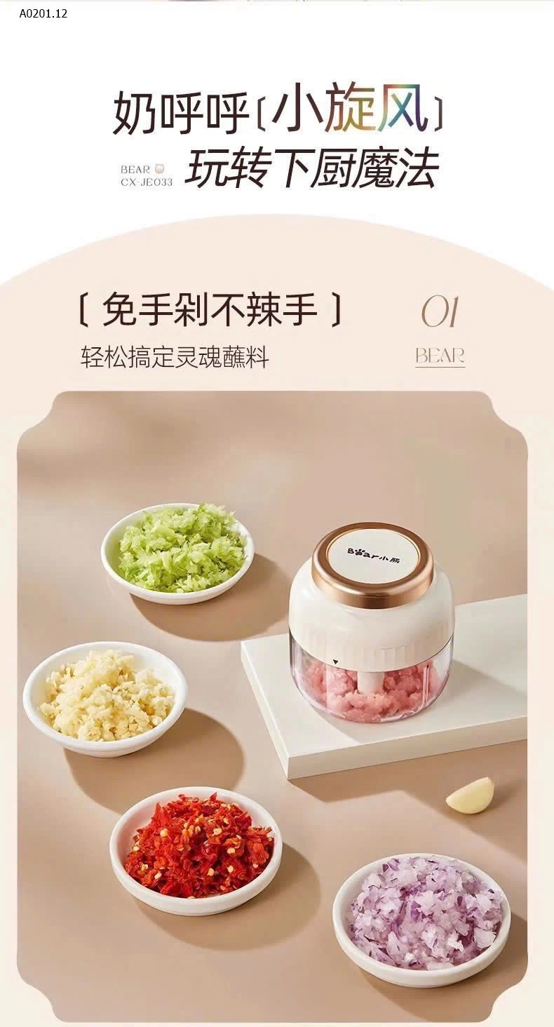 MÁY XAY BEAR MINI  - Giá sỉ 200ml : 92k 400ml : 132k