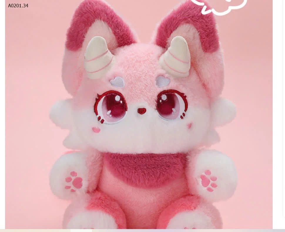 THÚ BÔNG SỪNG XINH  - sỉ 185k