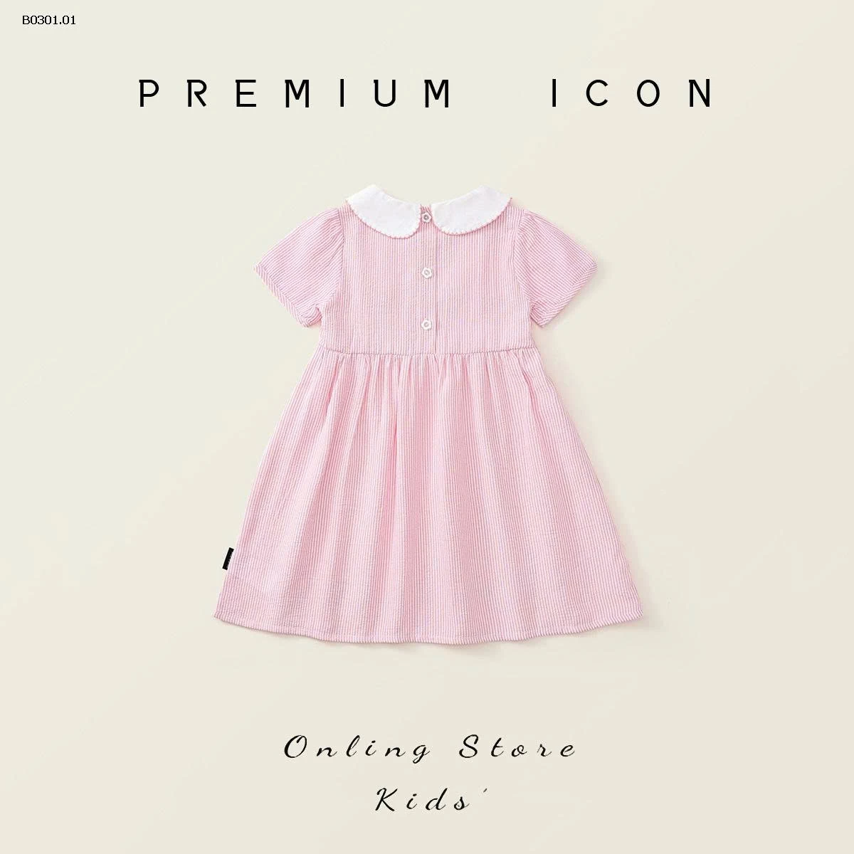 VÁY THỎ HỒNG PREMIUM -Giá sỉ 139k