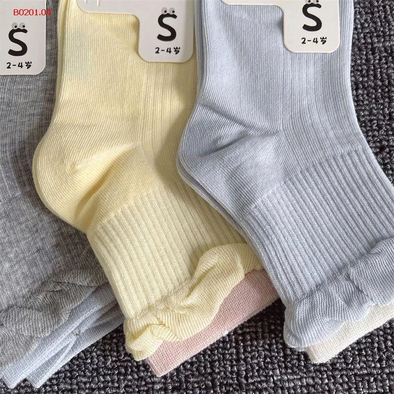  TẤT COTTON CHO BÉ-Giá sỉ 77k/set 5đôi