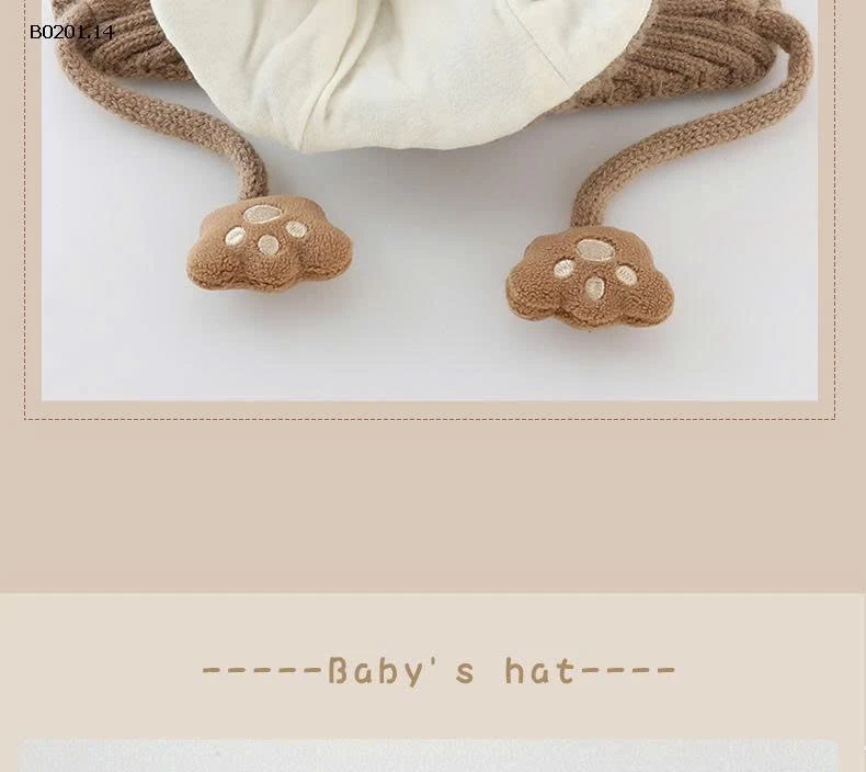  MŨ TAI GẤU SIÊU XINH – MẪU HOT MÙA ĐÔNG - sỉ 59k