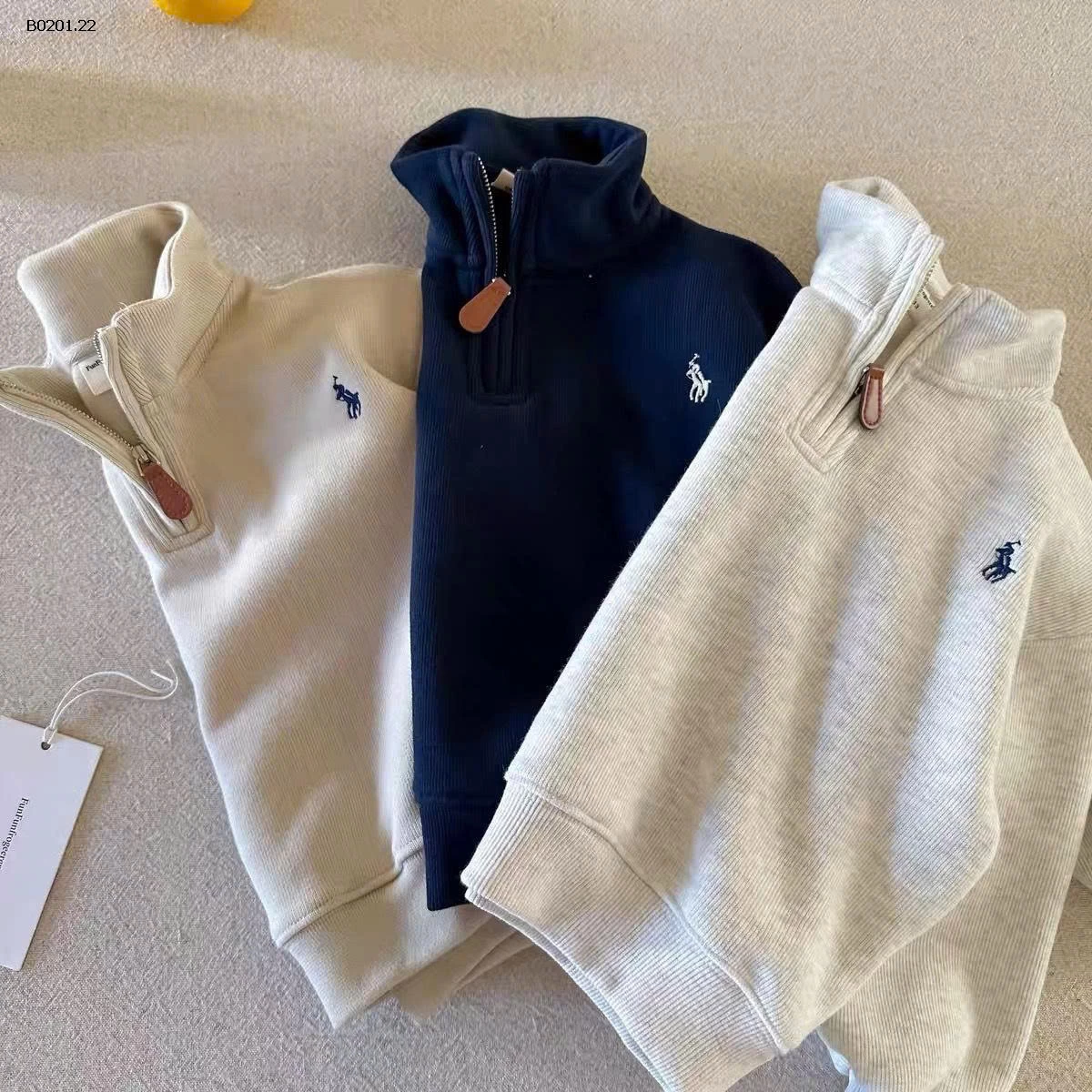 Áo khoác nỉ lót lông cừu Lemon Kids dành cho bé -Giá sỉ 159k 