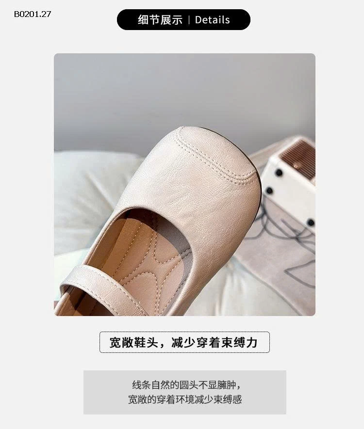 GIÀY BÚP BÊ VINTAGE BÉ GÁI- Giá sỉ 23-28: 136k  29-34: 144k