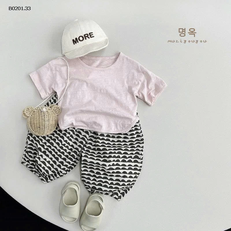 ÁO THUN XƯỚC CỔ TRÒN MZYY - sỉ 114k