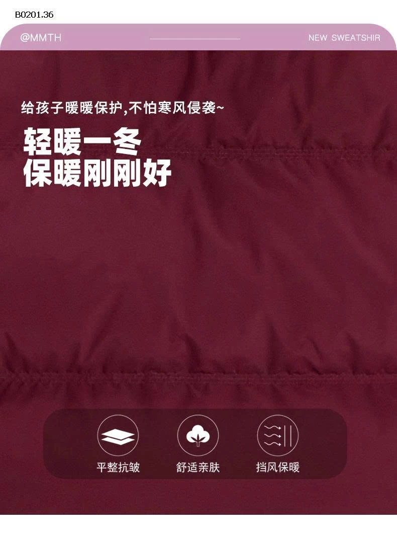 áo phao dáng dài siêu siêu đẹp- sỉ 370k