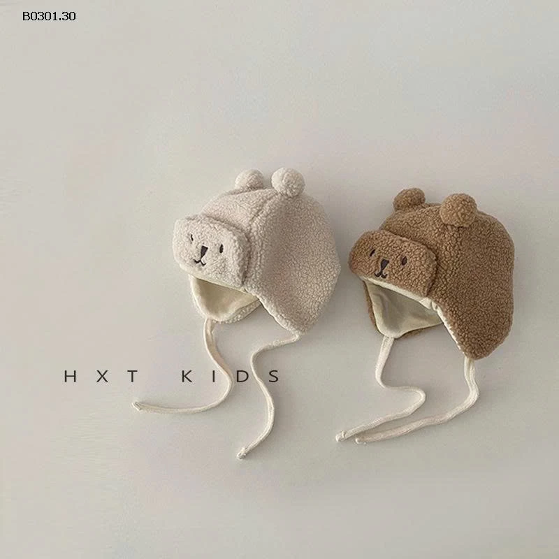 mũ lông lót nỉ  - sỉ 80k