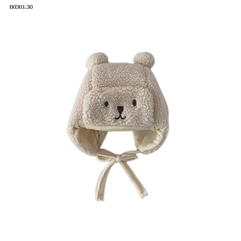 mũ lông lót nỉ  - sỉ 80k