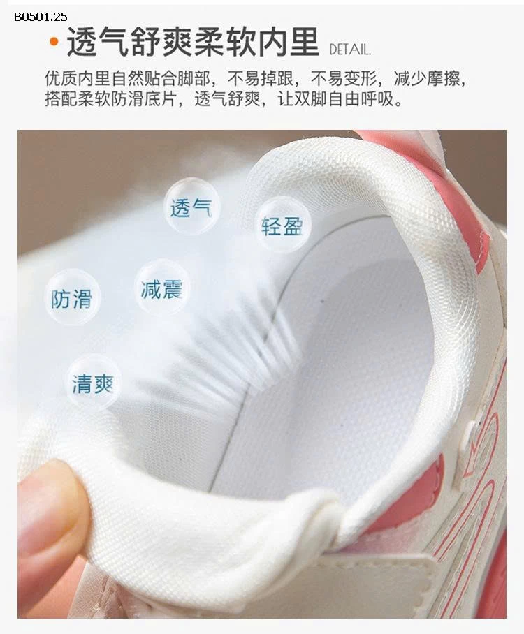 BST GIÀY THỂ THAO QUAI DÁN MẪU MỚI 2025-Giá sỉ  Sz 26-30: 149k sz 31-37: 158k