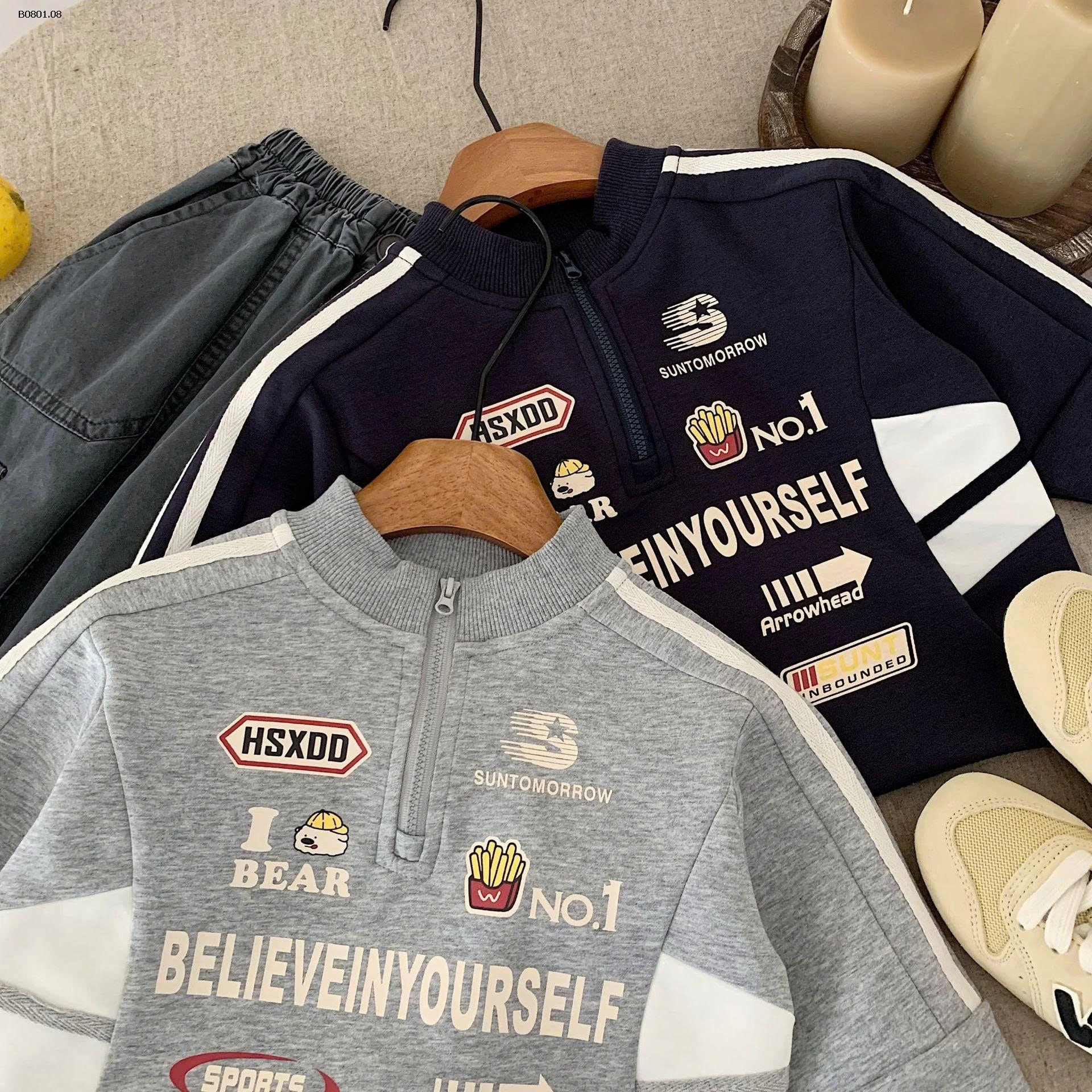 ÁO NỈ HÌNH IN CÁ TÍNH BT-Giá sỉ 175k