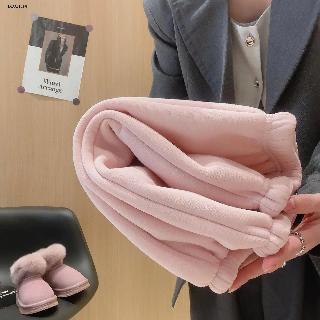 set nỉ lót lông dày cho bé -Giá sỉ  sz 80-110: 139k sz 120-150:155k