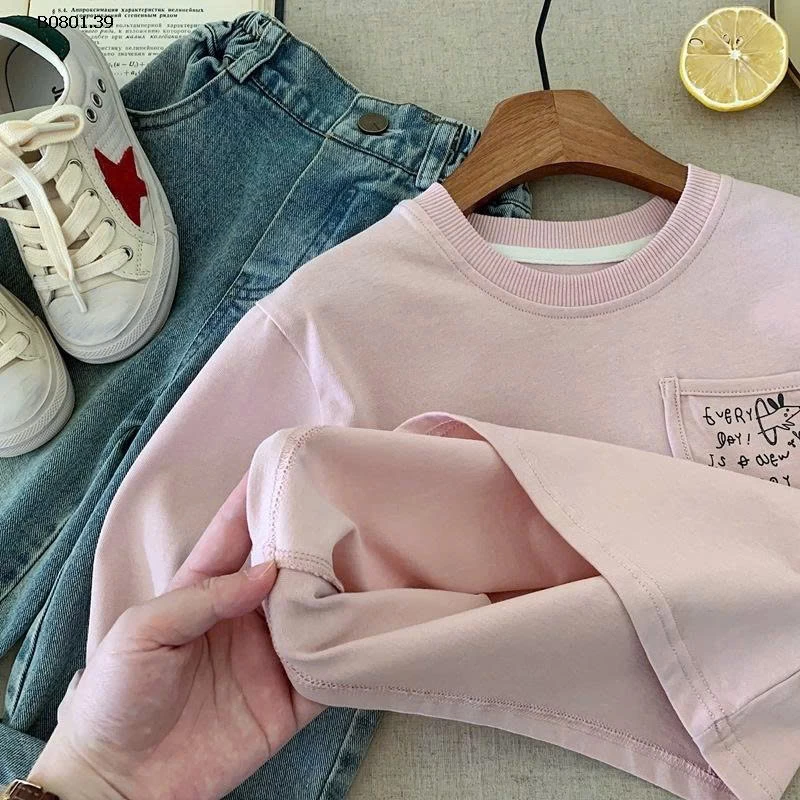 Áo thun dài tay Bora cho bé trai kiểu Hàn Quốc cho bé  - sỉ giá 148k