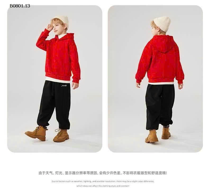 Mẫu hoodie lót bông nhà BOBDOG siêu ấm CHO CÁC BÉ -Giá sỉ  sz 110-130 : 240k sz 140-170 : 288k