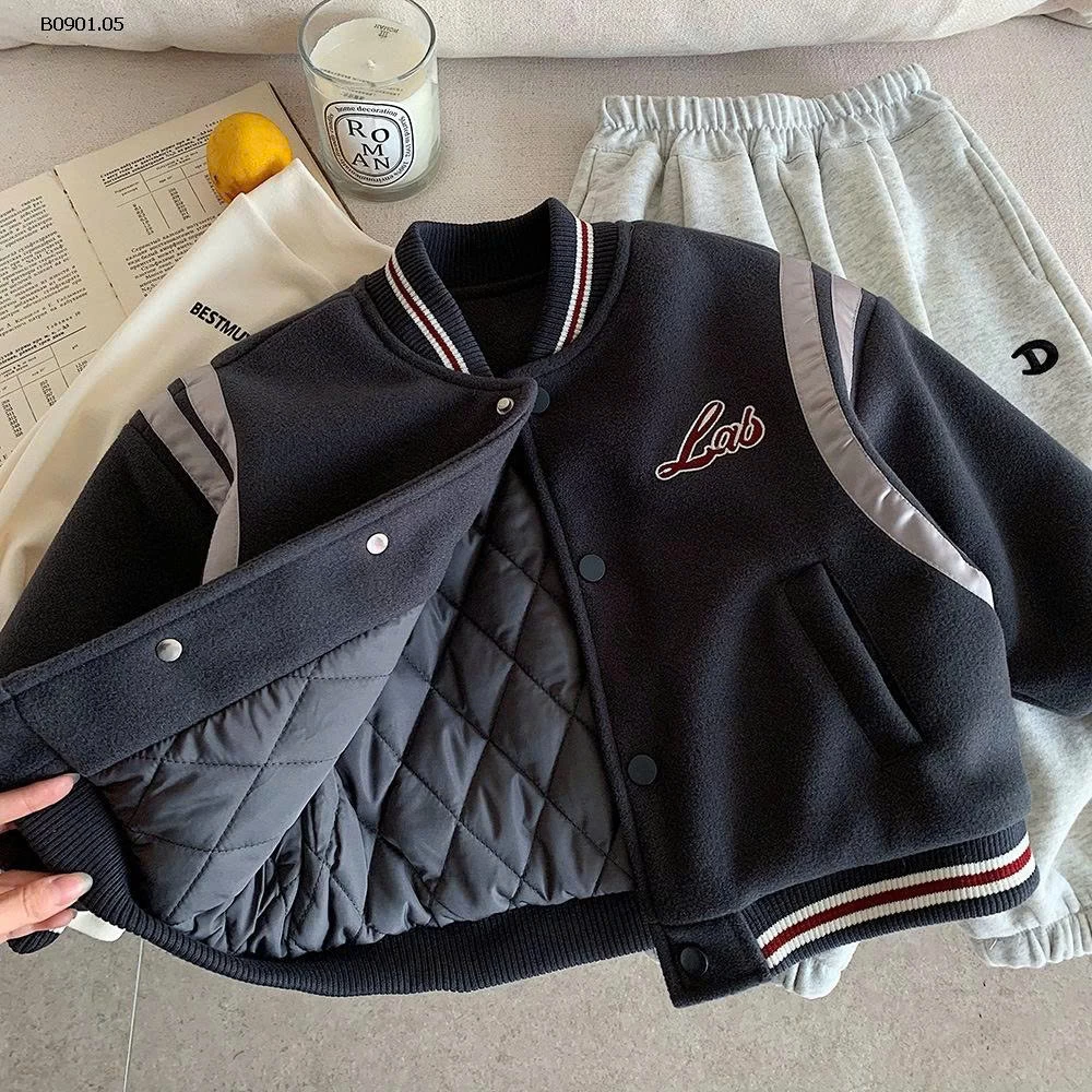 ÁO KHOÁC BOMBER BÉ TRAI-Giá sỉ 305k