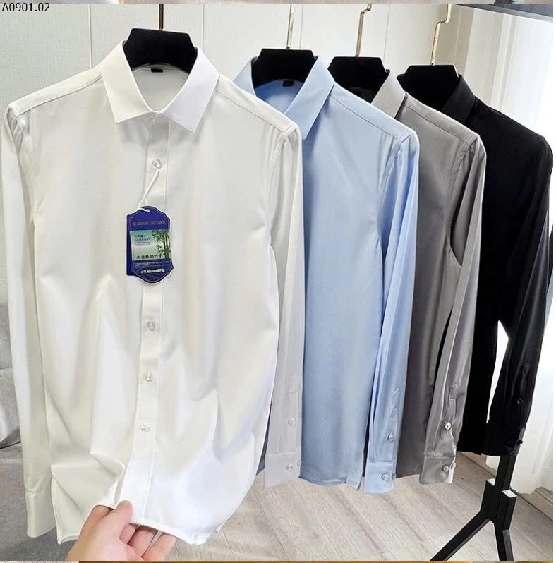 ÁO SƠ MI SỢI TRE NAM -sỉ 208k