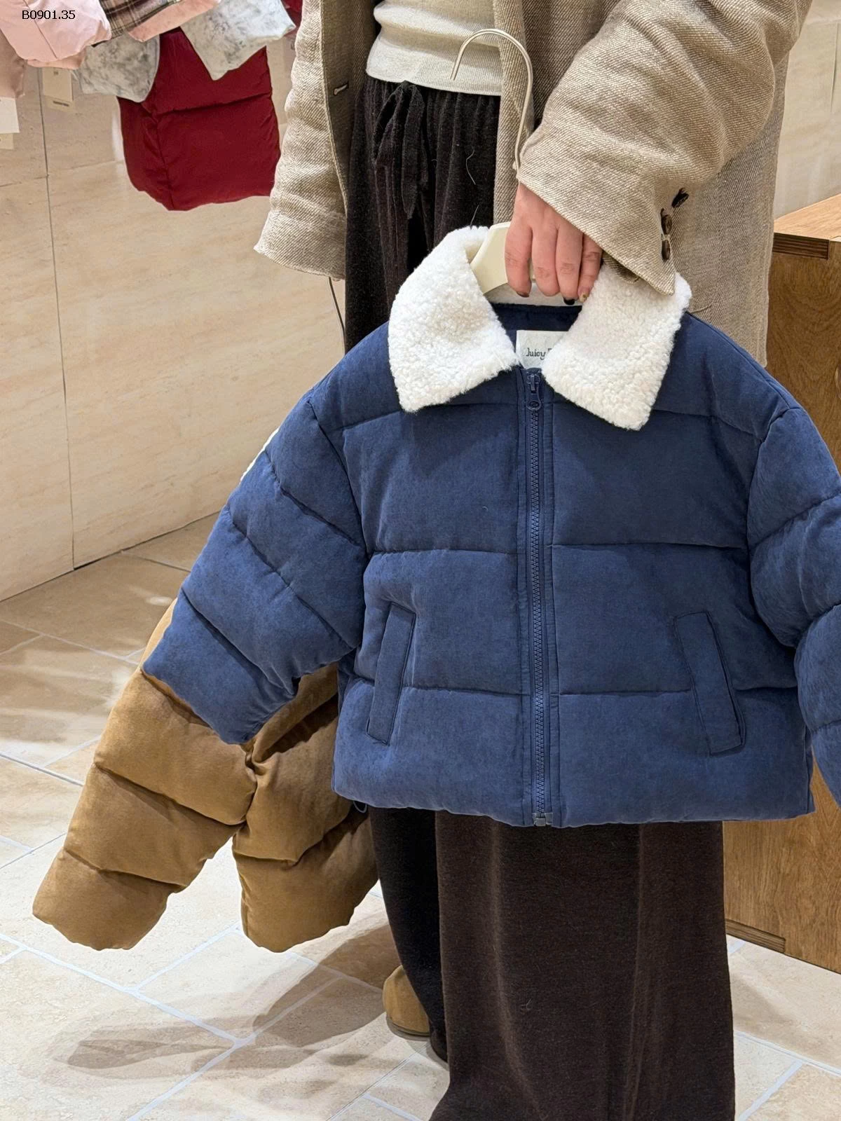 ÁO KHOÁC PHAO PHỐI CỔ LÔNG CHO BÉ YÊU -Giá sỉ 368k