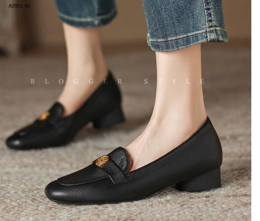 GIÀY LƯỜI MŨI VUÔNG ĐÍNH HOA TRÀ sỉ 158k