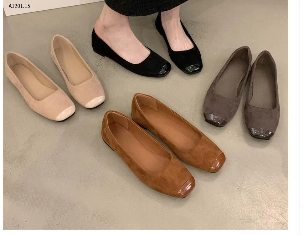 GIÀY BÚP BÊ MŨI VUÔNG BASIC THANH LỊCH  sỉ 178k