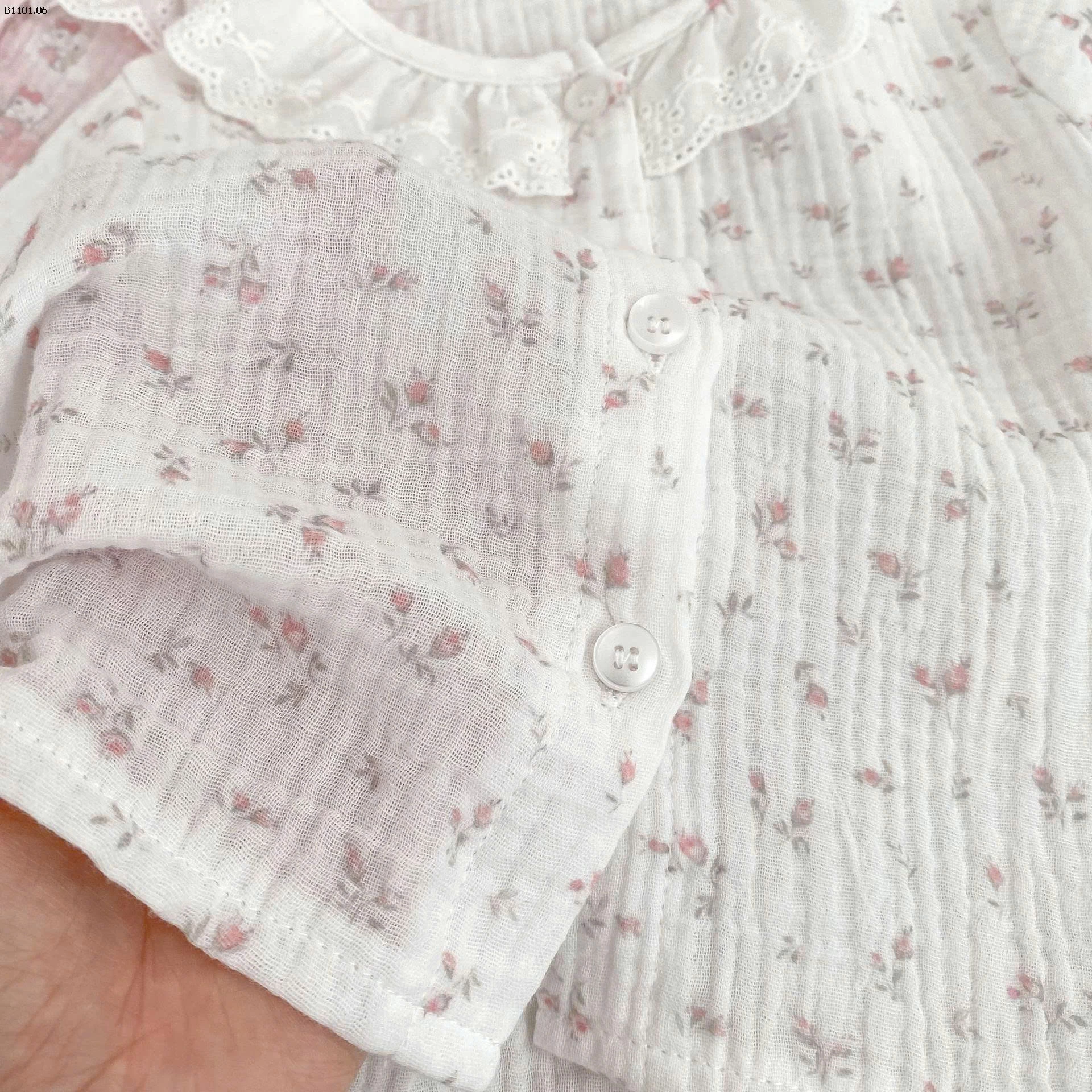 Bộ đồ ngủ bé gái kiểu dáng mới mùa thu 2025, chất liệu cotton hai lớp- giá sỉ 173k