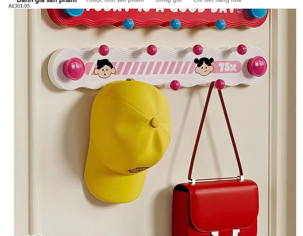 MÓC TREO HÚT CHÂN KHÔNG 7 MÓC  - Giá sỉ 100k