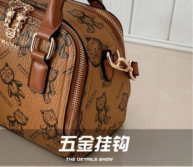 TÚI BEIBAOBAO – HOẠ TIẾT GẤU  - sỉ 298k