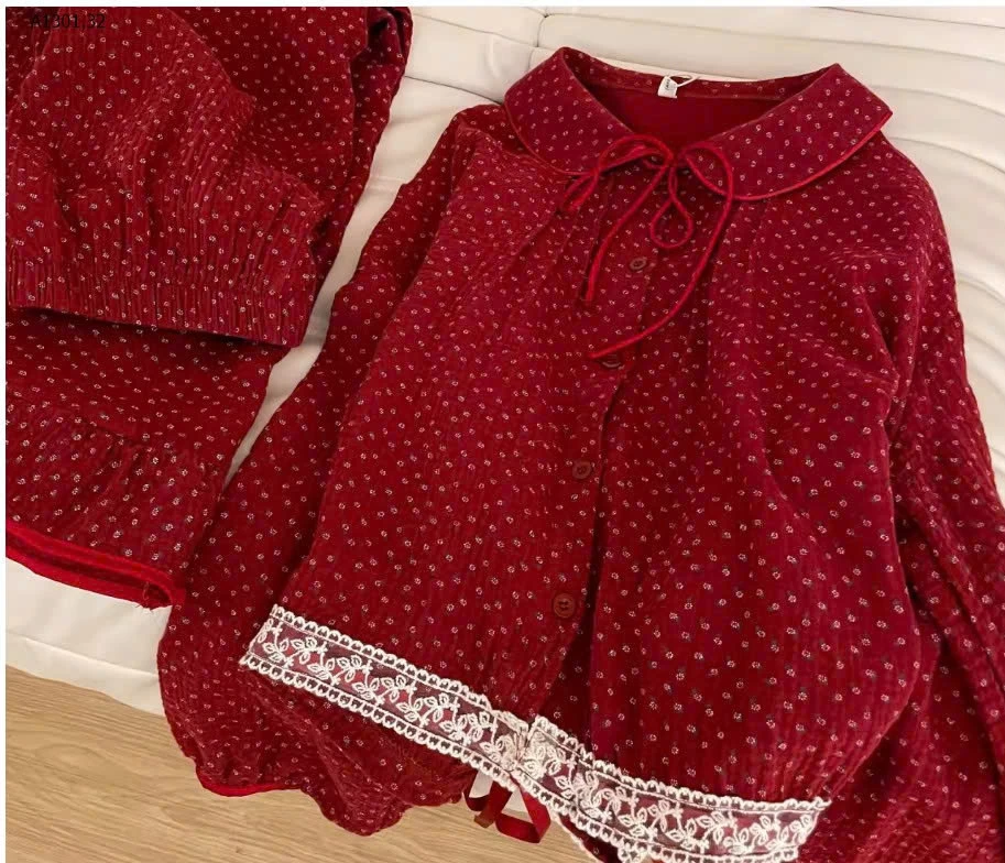 PIJAMA ĐỎ - sỉ 155k