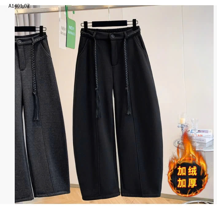 QUẦN CULOTTES LÓT LÔNG KÈM ĐAI  - Giá sỉ 295k