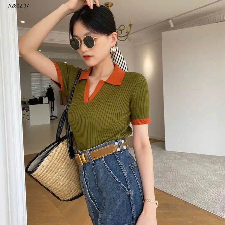 ÁO POLO LEN CỘC TAY NỮ - sỉ 118k