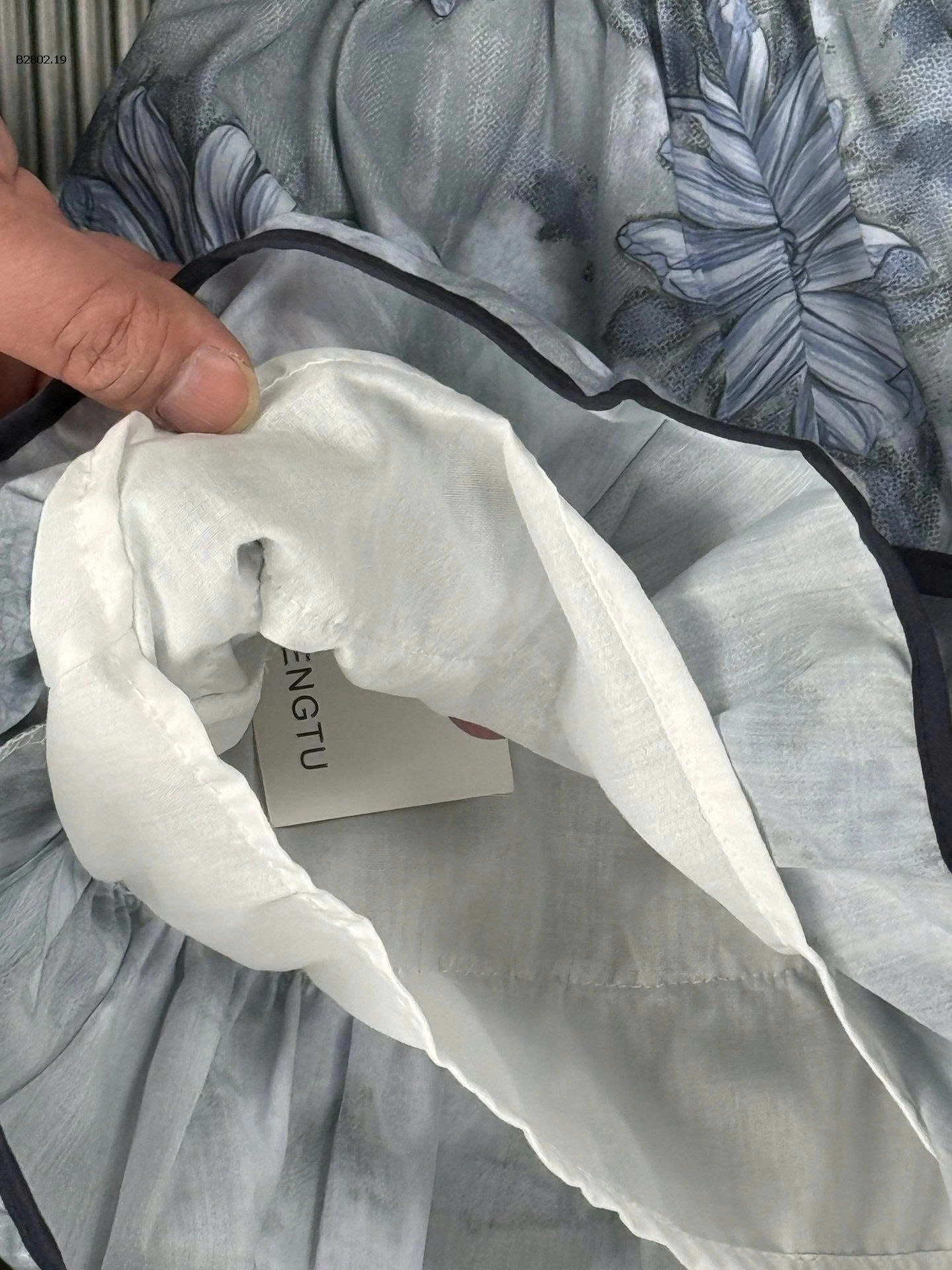 BỘ HÈ CỔ YẾM HỌA TIẾT BG- SỈ 179K