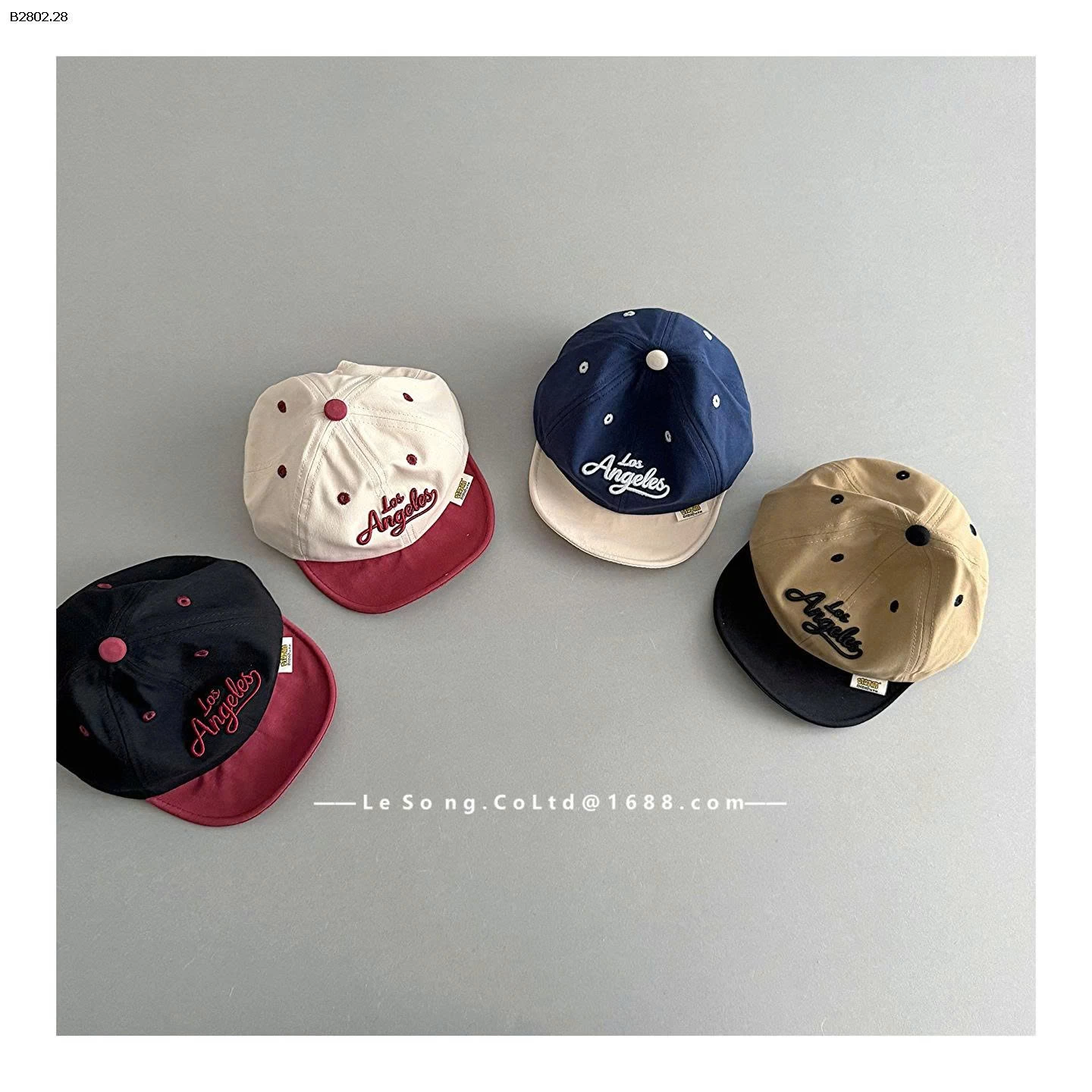 MŨ LƯỠI TRAI PHỐI MÀU- sỉ 99k