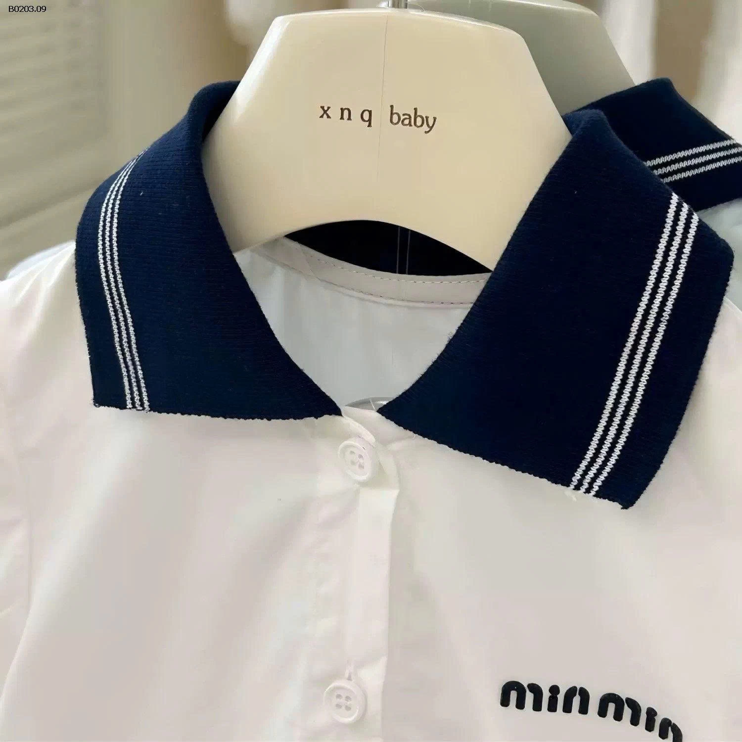 VÁY SƠ MI CỘC TAY BG - sỉ 155k